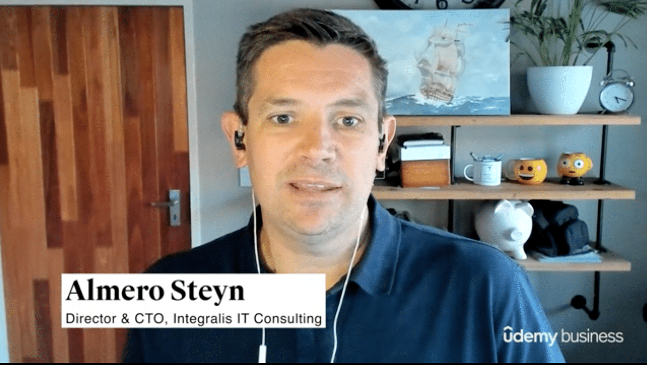 Screenshot of Integralis video testimonial