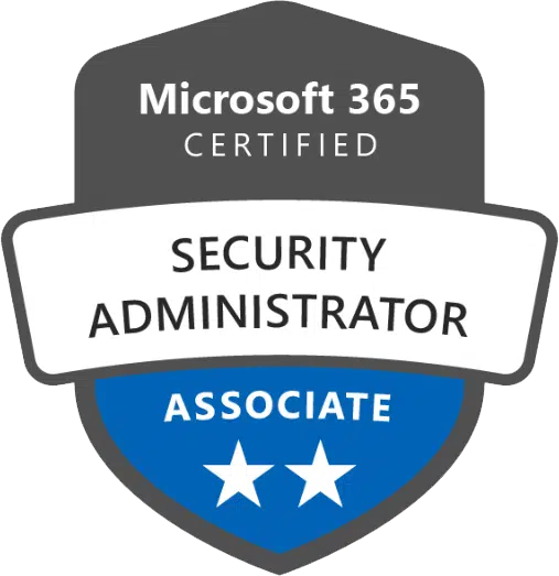 Microsoft 365 Certified Security Administrator Badge